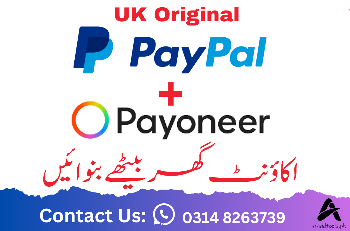 PayPal and Payoneer Account Service Available